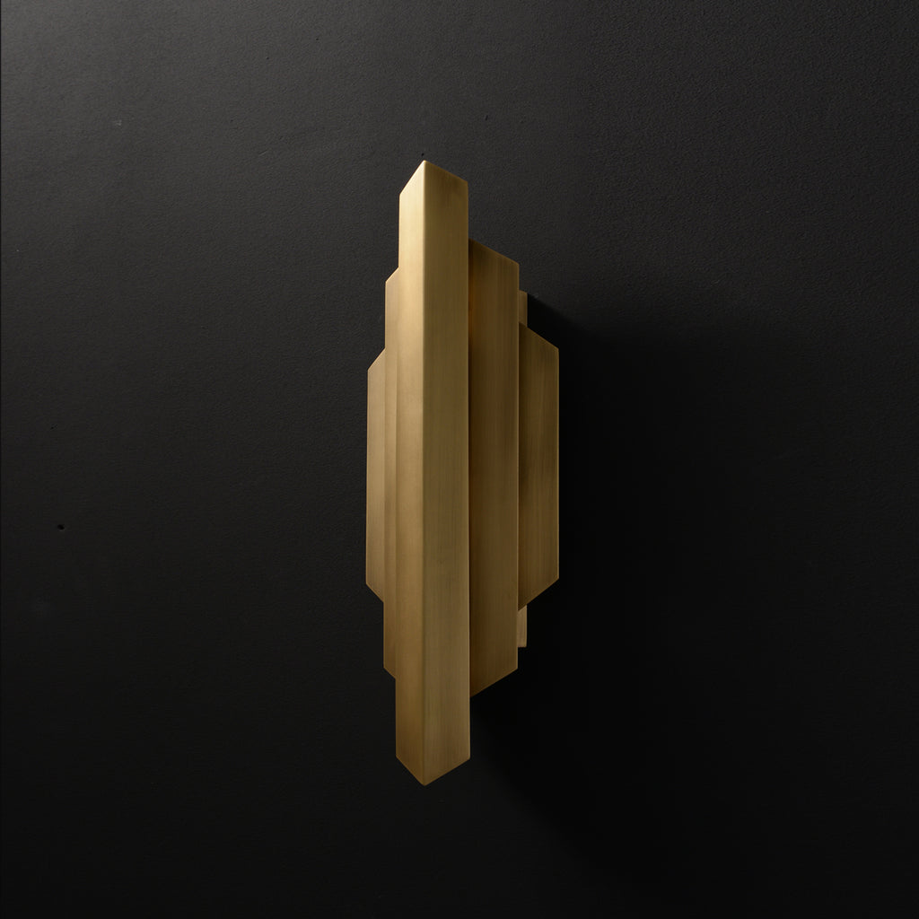 Luker Wall Sconce Brass