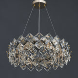 Scale Crystal Round Chandelier 6 Lights