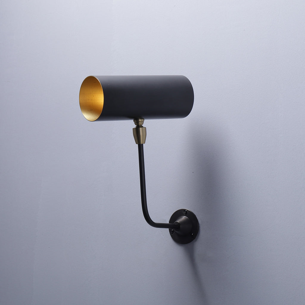 Adjustable Black Wall Sconce
