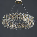 Scale Crystal Round Chandelier 8 Lights