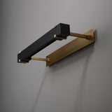 Black Rectangular Box Wall Sconce