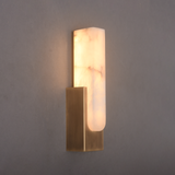 Nimbus Alabaster Brass Wall Sconce