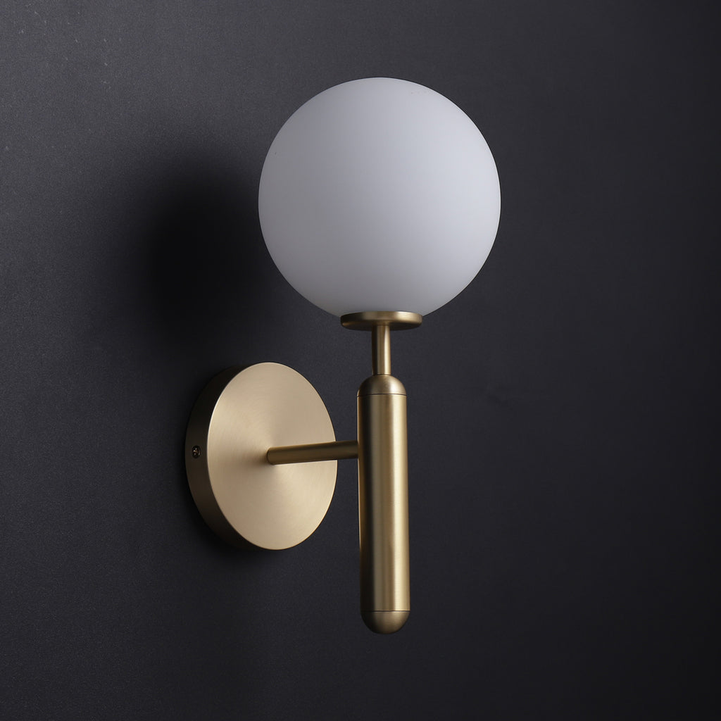 Saturn Wall Sconce Brass
