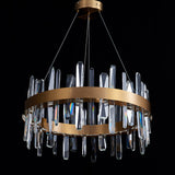 Tiffany-2 Crystal Round Chandelier 24"