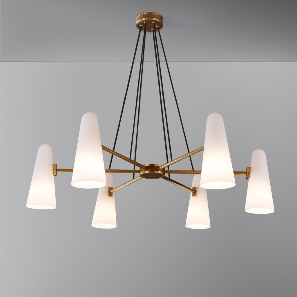 Bianco Chandelier 6 Lights