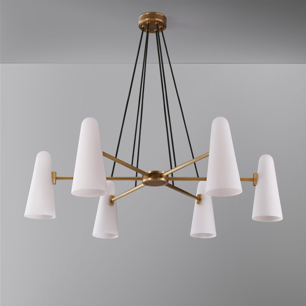 Bianco Chandelier 6 Lights
