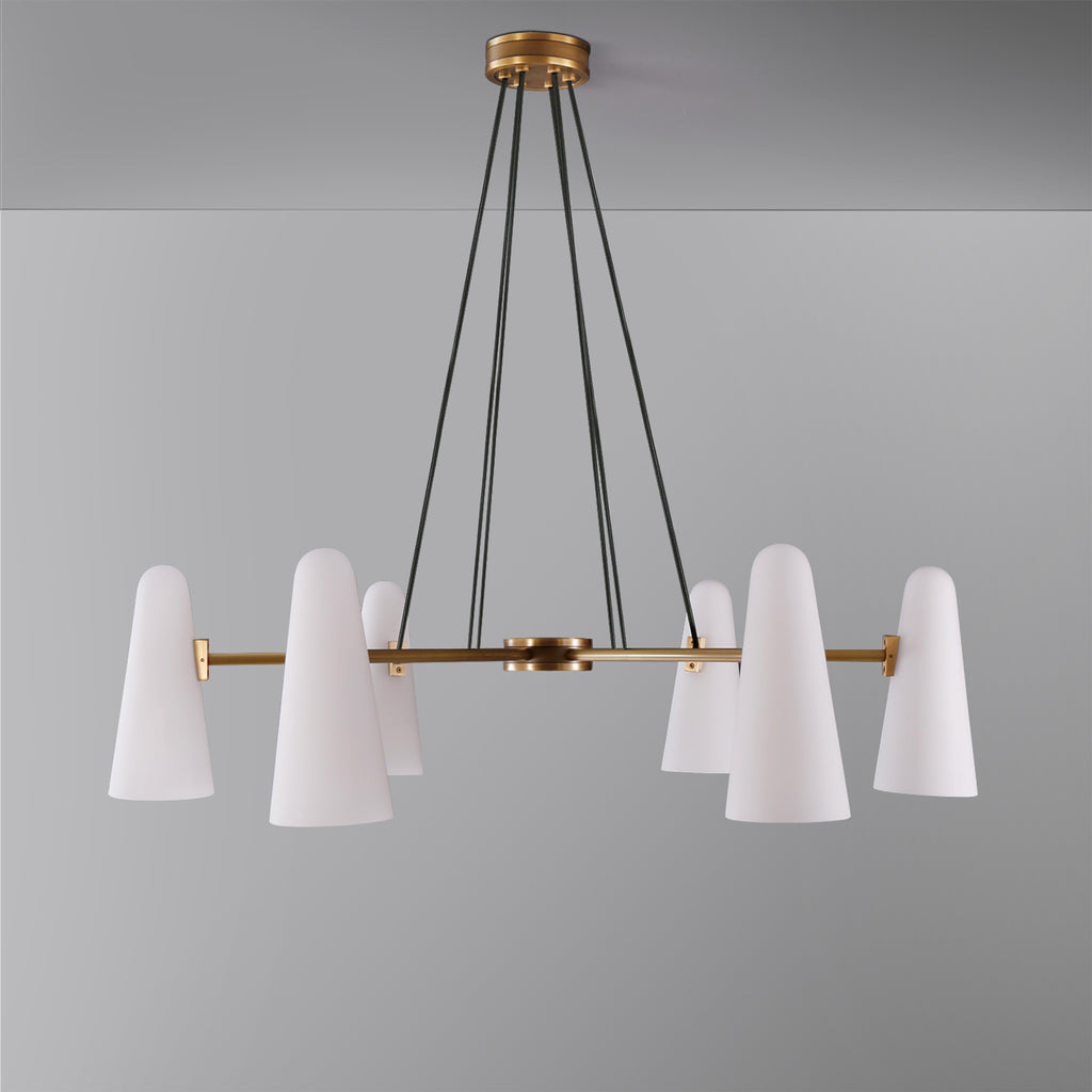 Bianco Chandelier 6 Lights