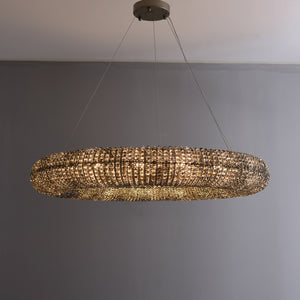 Hale Crystal Clear Chandelier 32"