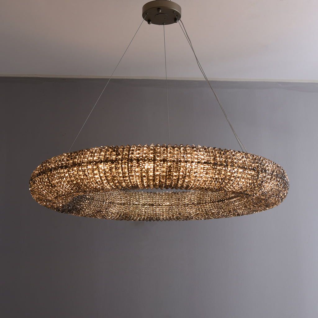 Hale Crystal Clear Chandelier 32"