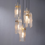 Roxana-II 5 Lights Luxury Brass Chandelier