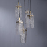 Roxana-II 5 Lights Luxury Brass Chandelier