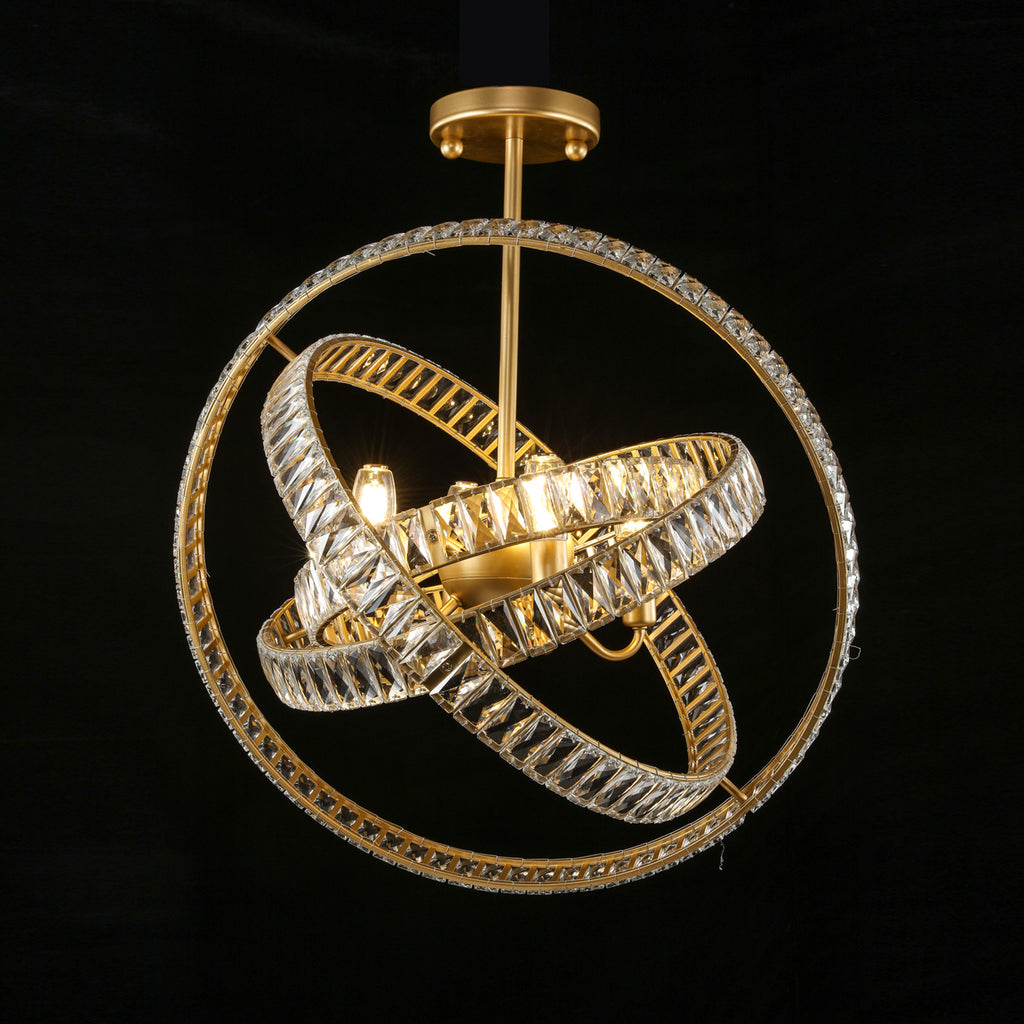 Luxury Gold / Silver Rail Pendant