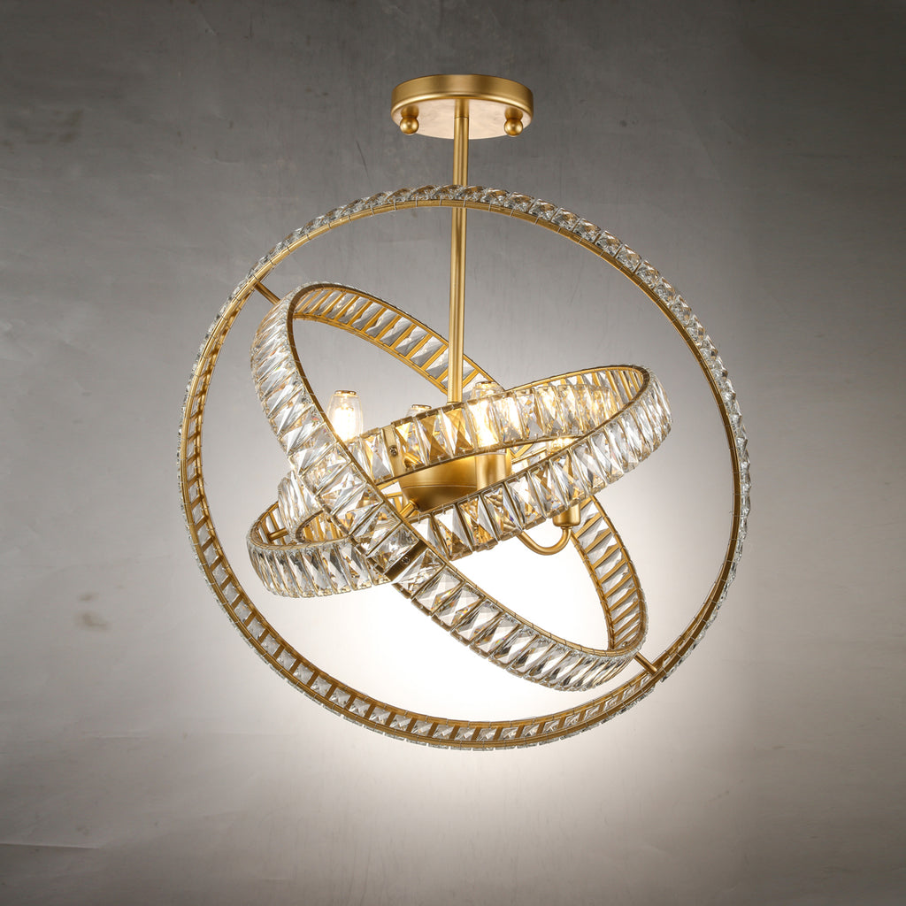 Luxury Gold / Silver Rail Pendant