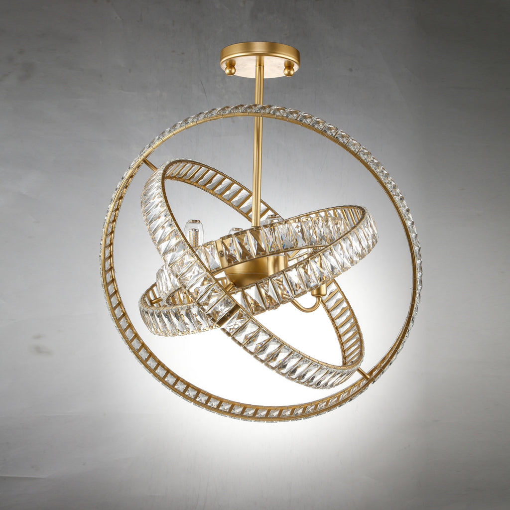 Luxury Gold / Silver Rail Pendant
