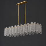 Roxana-I 6 Lights Luxury Brass Chandelier