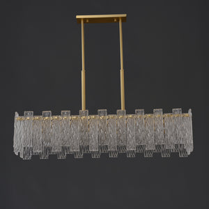 Roxana-I 6 Lights Luxury Brass Chandelier
