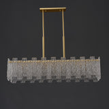 Roxana-I 6 Lights Luxury Brass Chandelier