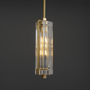 Avner Single Brass Pendant