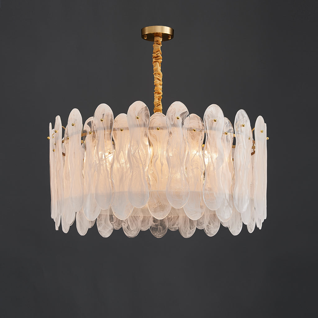 Roxana 8 Lights Luxury Iron Chandelier