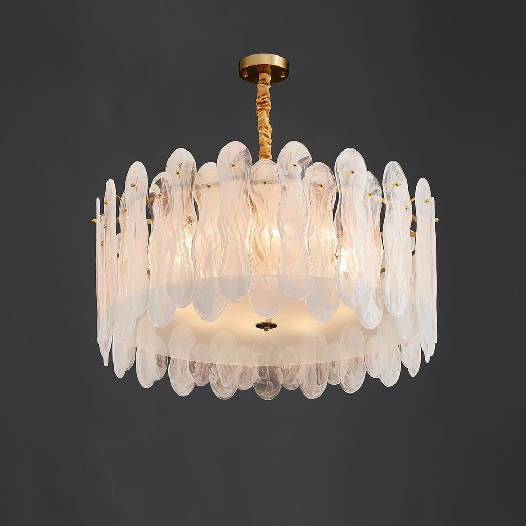 Roxana 8 Lights Luxury Iron Chandelier