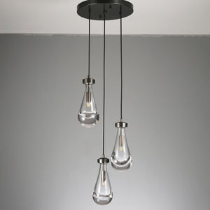 Rachael Round Pendant Light 14" Bronze