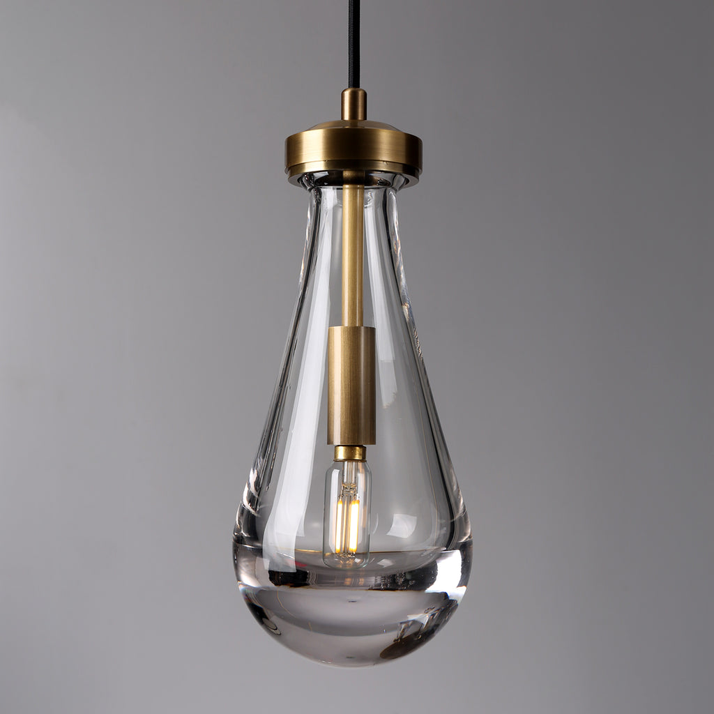 Rachael Pendant Brass
