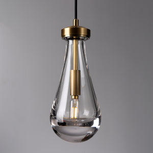 Rachael Pendant Brass