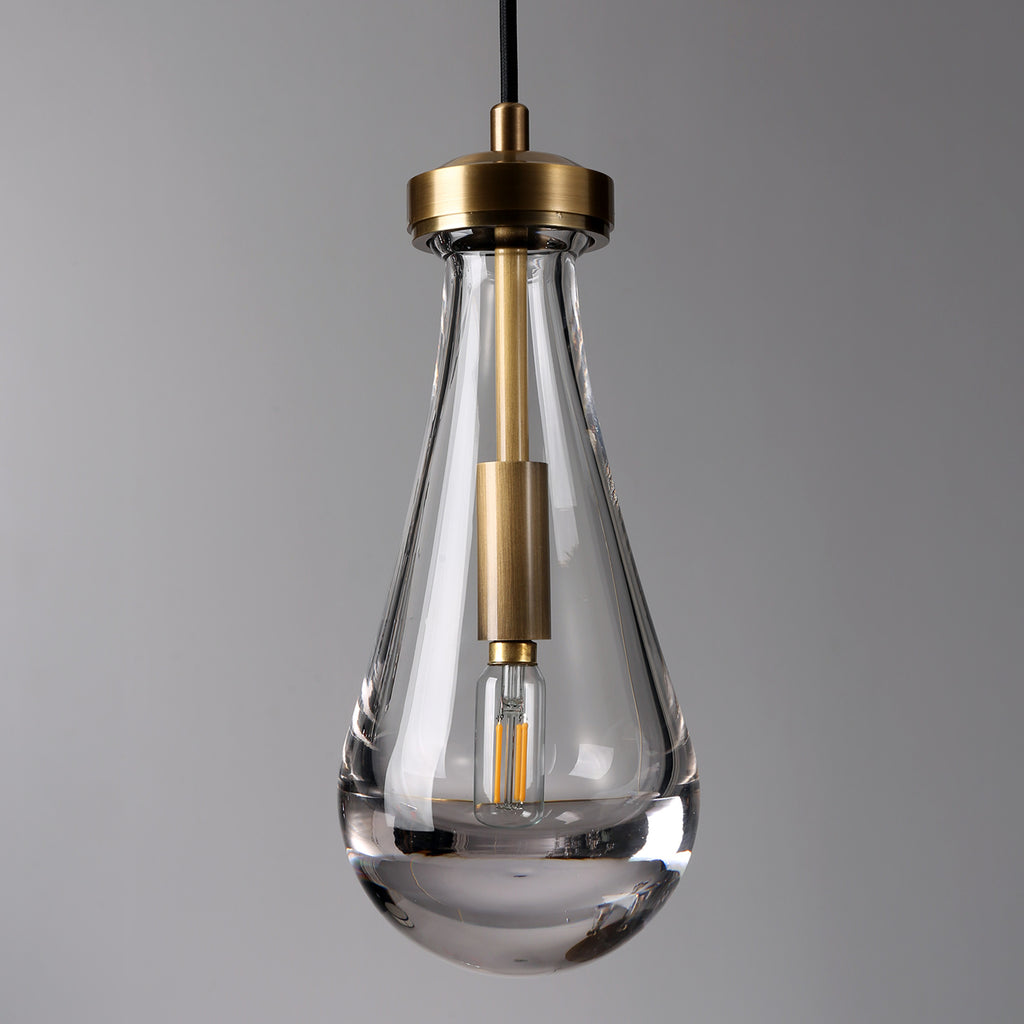 Rachael Pendant Brass