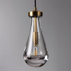 Rachael Pendant Brass