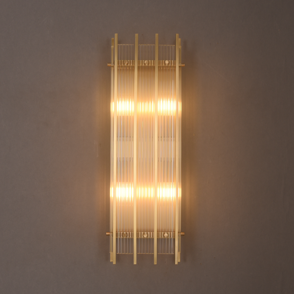Radiant Brass Wall Sconce