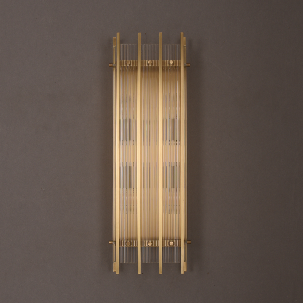 Radiant Brass Wall Sconce