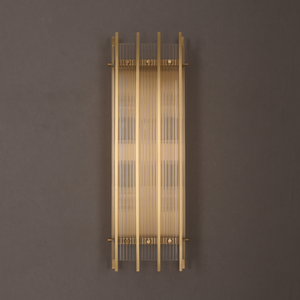 Radiant Brass Wall Sconce