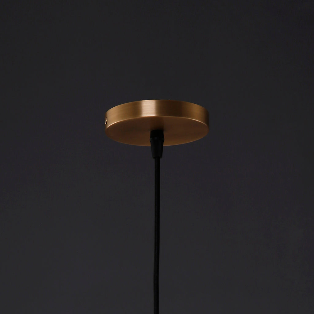 Funnel Pendant Brass