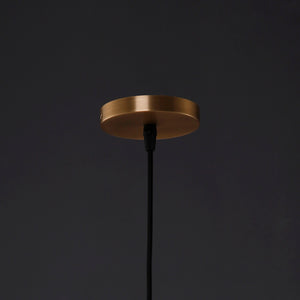 Funnel Pendant Brass