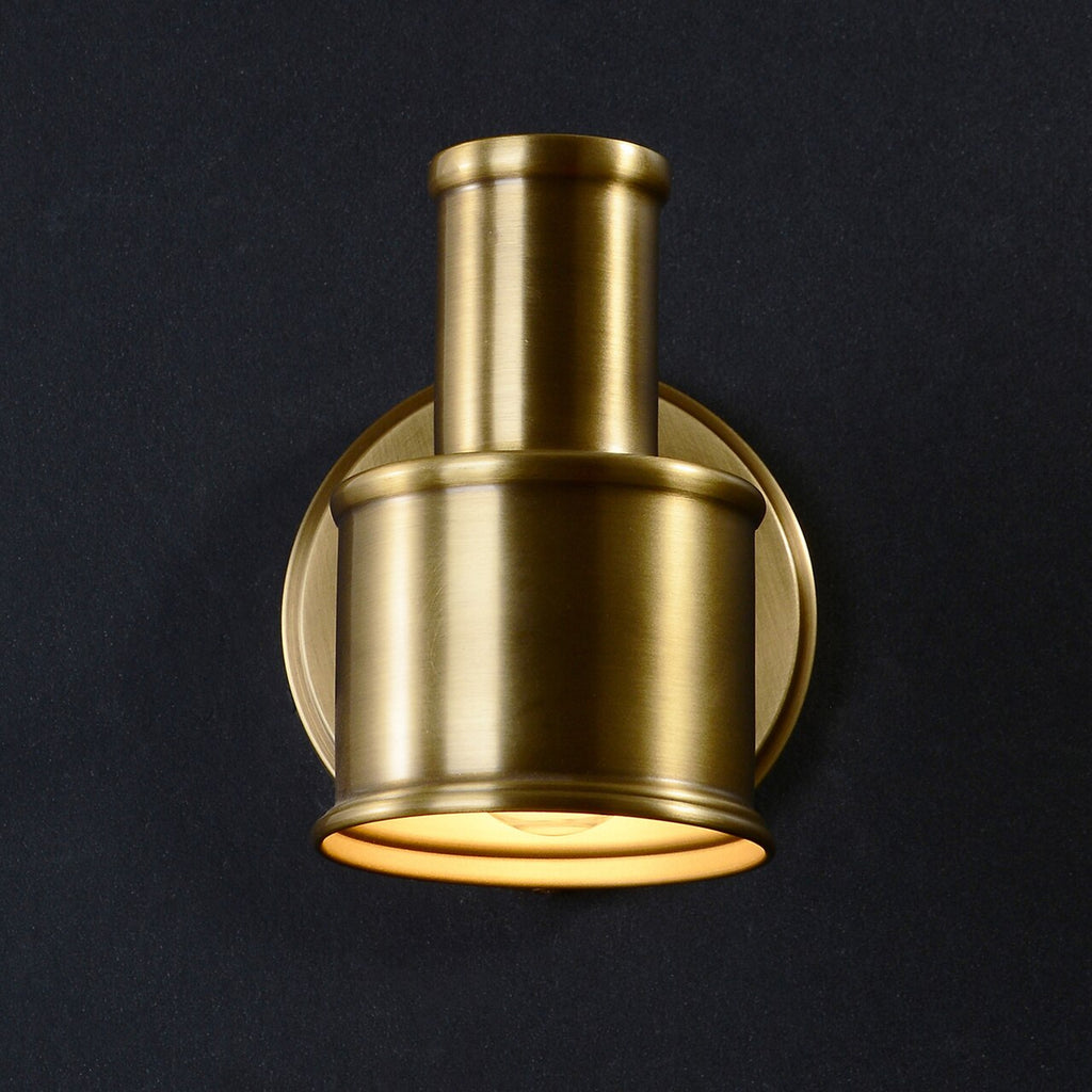 Edmund Wall Lighting Brass