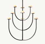 PEDRA ROUND CHANDELIER 40"