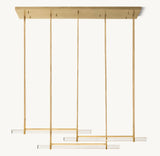 Audubon Triple Bar Linear Chandelier