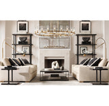 RAVELLE ROUND CHANDELIER 60"