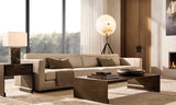 Tallado Emperador Rectangular Table Lamp