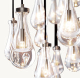 RAIN RECTANGULAR CHANDELIER 72"