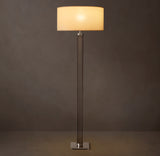CYLINDRICAL COLUMN CRYSTAL FLOOR LAMP