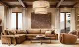 SAN MARCO TWO-TIER ROUND CHANDELIER 48"