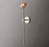 BOULE DE CRISTAL CLEAR GLASS GRAND SCONCE