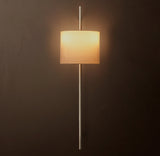 VELA OCTAGONAL BAR SCONCE - ROUND SHADE