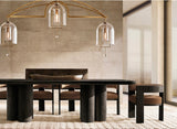FULCRUM GRAND LINEAR CHANDELIER 73"