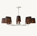 Black Linen Polished Nickel