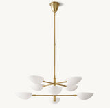 GRAPHIC CHANDELIER 38"