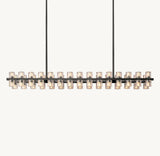 ARCACHON LED RECTANGULAR CHANDELIER 54"