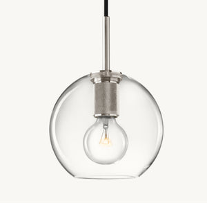 UTILITAIRE GLOBE SHADE PENDANT