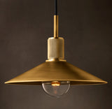 UTILITAIRE METAL SLOPE SHADE PENDANT